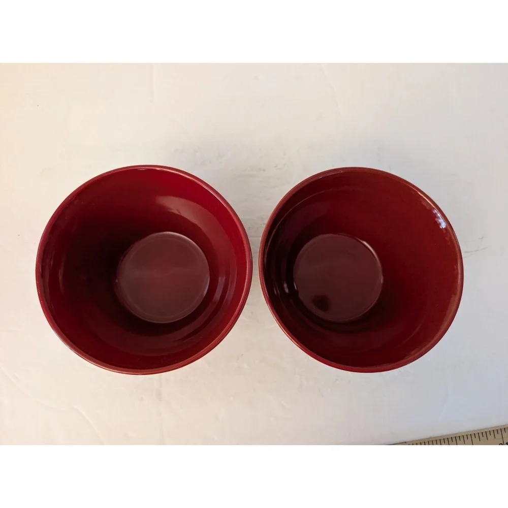 PIER 1 IMPORTS SPICE ROUTE PAPRIKA Set of 2 All Purpose Bowls 5